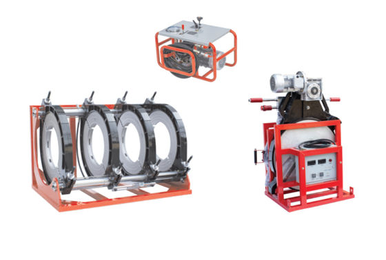 Mesin Butt Fusion Hidrolik 710mm SHT800-SHY Hidrostatik 1100 * 720 * 1620mm